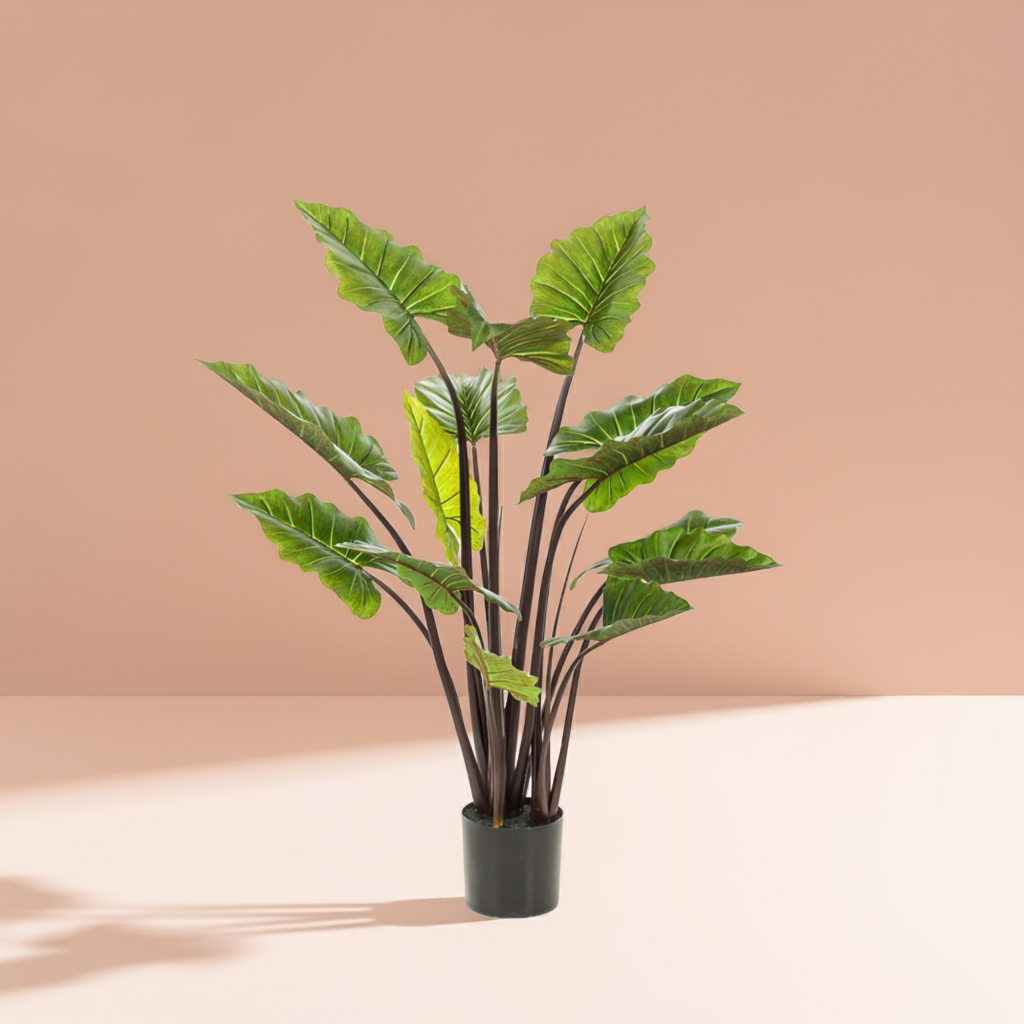 Alocasia Pink Artificial