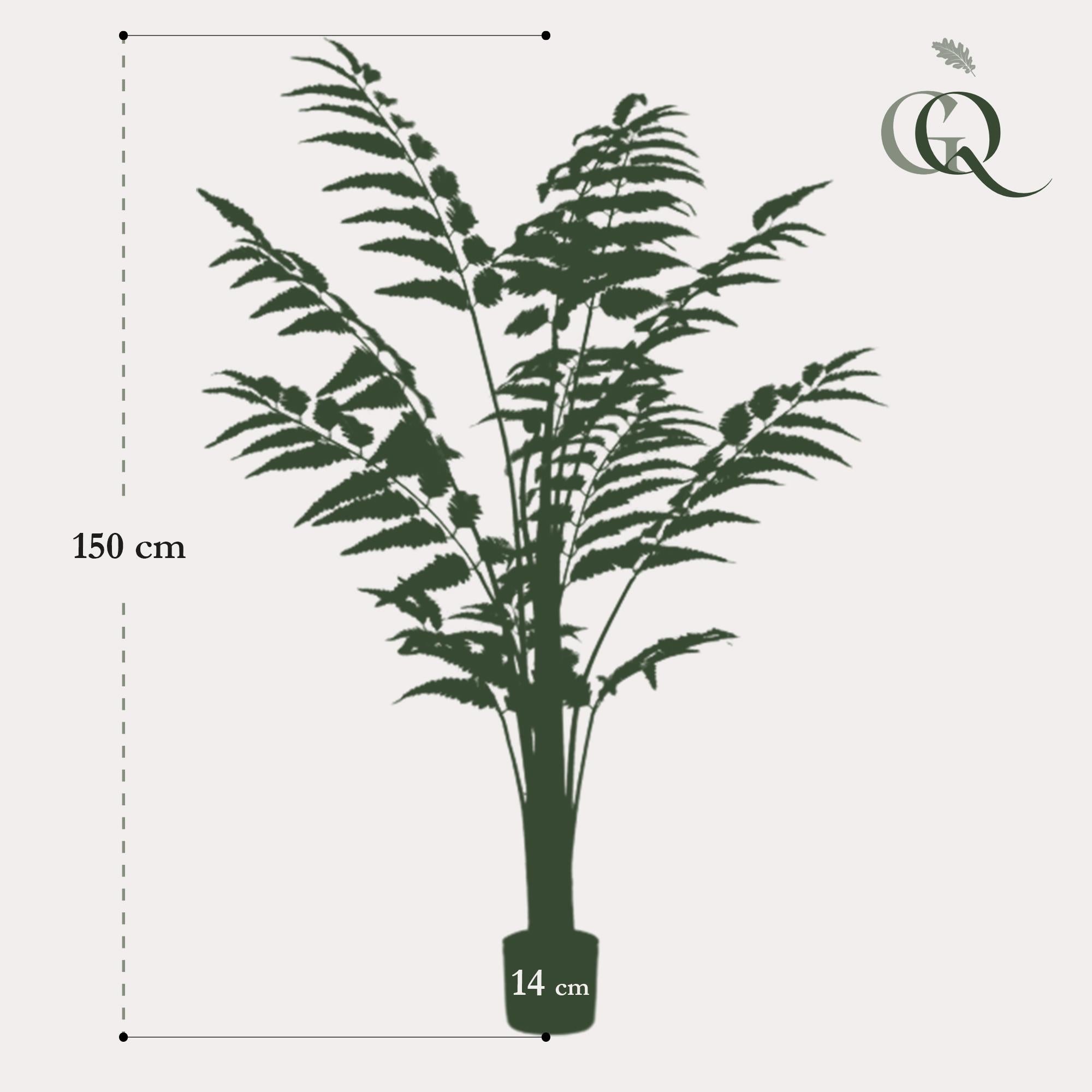 Feto de Couro Artificial (Rumohra Adiantiformis)