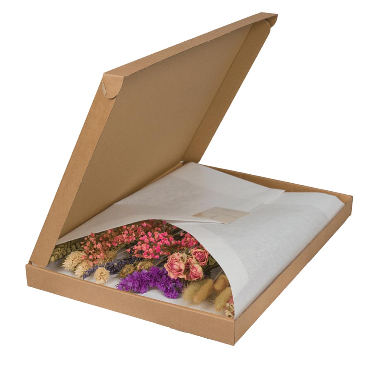 Caixa de Flores Secas