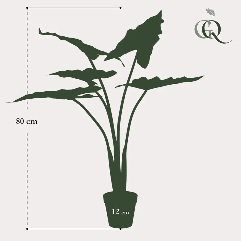 Alocasia Frydek Artificial