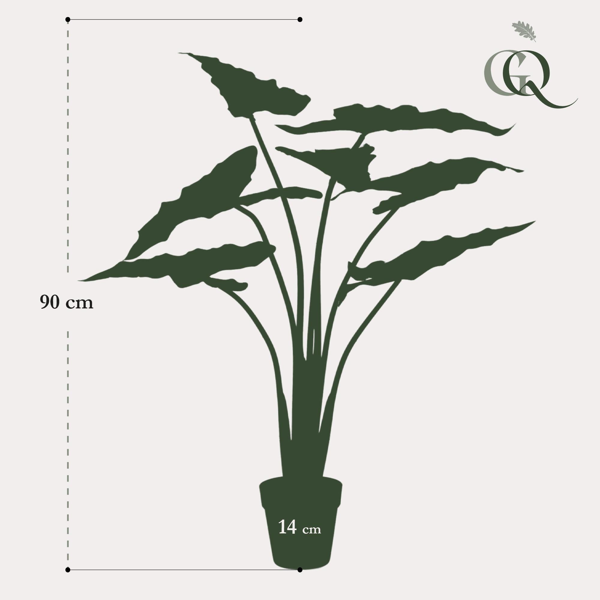 Alocasia Frydek Artificial