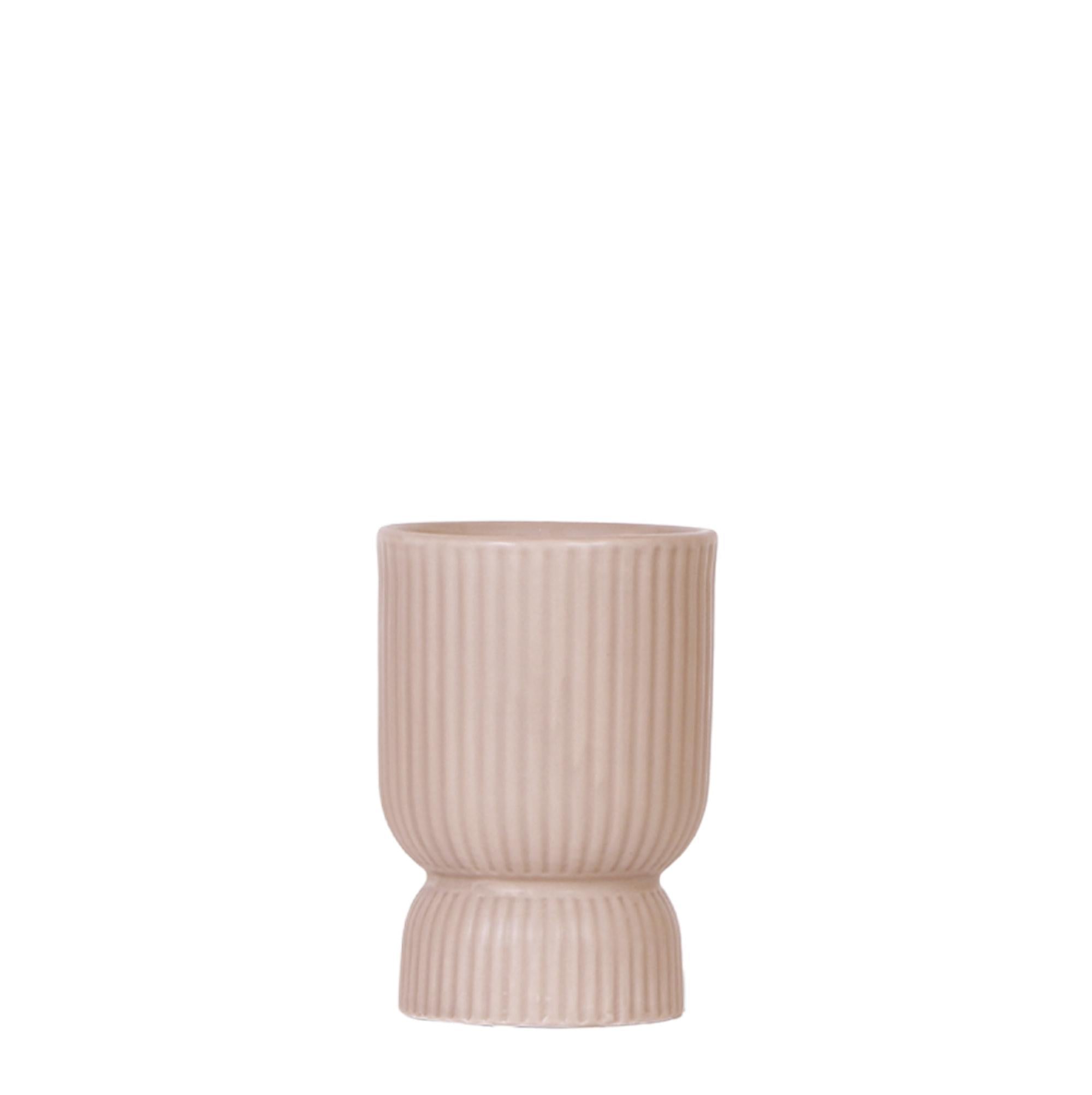 Elegante Diabolo Vase für Orchideen - Ø9cm